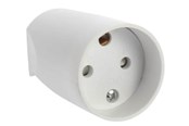 Przełączniki - Nordic Quality Extension Cord w/ground (D) White - 303979