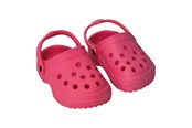 Lalki i akcesoria - Heless Dolls Clogs Pink 38-45 cm - 2009
