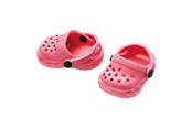 Lalki i akcesoria - Heless Dolls Clogs Pink 28-33 cm - 2010