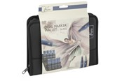 Artykuły Artystyczne & Rzemieślnicze - Nassau TWIN MARKERS 24 pcs in pencil case - AR0148/GE