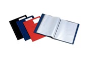 Archiwizacja i przechowywanie - Esselte - display book - for A4 - black - 54674