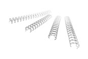 Tusz, toner i material eksploatacyjny - GBC Wire spines  3:1 NO7 A4 White - RE810770