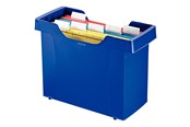 Archiwizacja i przechowywanie - Leitz Plus - hanging file box - for A4 - capacity: 20 files - black - 19930095
