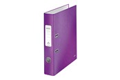 Archiwizacja i przechowywanie - Leitz Segregator biurowy A4  180° WOW laminowany Fioletowy - 10060062