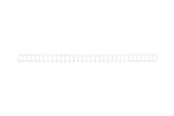 Tusz, toner i material eksploatacyjny - GBC Wire spines  3:1 NO6 A4 White - RE810670