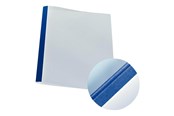 Tusz, toner i material eksploatacyjny - Leitz Binding Covers Thermal  Linen 1.5mm Blue - 177118