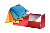 Archiwizacja i przechowywanie - Esselte Rainbow - 3-flap folder - for A4 - capacity: 350 sheets - assorted colours (pack of 5) - 15523