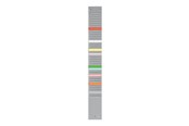 Konferencja i prezentacja - Nobo card planner panel - 40 slots - grey - 1900399
