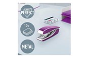 Akcesoria do biura - Leitz Zszywacz metalowy mini NeXXt WOW Fioletowy - 55281062