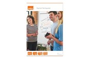 Konferencja i prezentacja - Nobo - flip chart pad - 650 x 1000 mm - 50 sheets (pack of 2) - 7700140