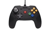 Akcesoria dla graczy - Retro Fighters Brawler64 Color Edition v2 - Black - Wired Controller - Nintendo 64 - 745808421175