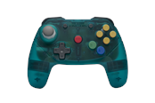 Akcesoria dla graczy - Retro Fighters Brawler64 Bluetooth NSO Edition - Blue - Wireless Controller - Nintendo Switch - 850046080074