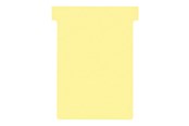Konferencja i prezentacja - Nobo  T-Cards Size 3 Yellow - 2003004