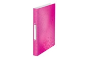 Archiwizacja i przechowywanie - Leitz WOW - ring binder - for A4 - capacity: 190 sheets - pink metallic - 42570023