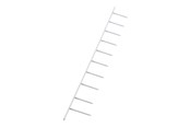 Tusz, toner i material eksploatacyjny - GBC Sure Bind Strips  A4 25mm  (100) White - 1132840