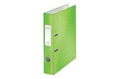 Archiwizacja i przechowywanie - Leitz Segregator biurowy A4  180° WOW laminowany Zielony - 10060054