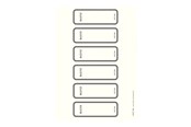 Archiwizacja i przechowywanie - Leitz narrow / short - lever arch label - for A4 C4 - grey (pack of 60) - 16930085
