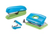 Akcesoria do biura - Rapid Zestaw zszywacz F5 i dziurkacz FC10  Jasnoniebieski/jasnozielony - 5000370