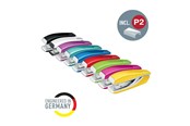 Akcesoria do biura - Leitz Zszywacz metalowy mini  NeXXt WOW Turkusowy - 55281051