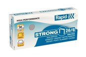 Dziurkacz i zszywacz - Rapid Strong - staples - 26/6 - 6 mm - pack of 5000 - 24862000