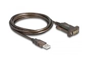 Adapter Sieciowy (karta sieciowa, serwer druku, itp.) - DeLOCK Adapter USB 2.0 Type-A > 1 x Serial DB9 RS-232 - 64073