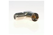Kabel antenowy, zlacze - Triax Antenna Adapter F-Female to IEC-Female 2 Piece - 153553