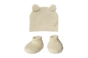Lalki i akcesoria - Heless Doll Knitting Set Organic Cotton Set 38-45 cm - 480