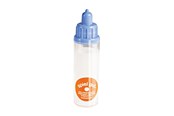 Lalka, mis i akcesoria - Heless Doll Pacifier Bottle - Blue/Red - Assorted - 975