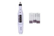 Inne srodki higieny osobistej - UNIQ Elektrisk Neglefil - white - 6724-1