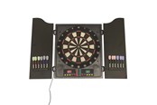 gry-planszowe-karciane-i-kosci - Nordic Games Dartskive elektronisk i dartskab med dartpile NORD - 809-073