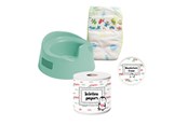 Lalki i akcesoria - Heless Dolls Potty with Accessories 15cm - 806