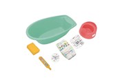 Lalka, mis i akcesoria - Heless Penguin Doll Pool with Accessories - 911