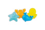 Zabawki na zewnatrz - Androni Sand mold set Underwater world 4 pieces. - 3609-FISH