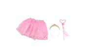 Male prezenty dla dzieci - Johntoy Princess Dress Up Set 3 pieces. - 27678