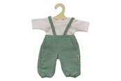 Lalki i akcesoria - Heless Dolls Dungarees Green 28-35 cm - 1416