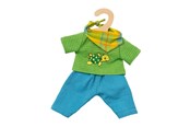 Lalki i akcesoria - Heless Doll clothes Fair Traide Outfit Max 28-35 cm - 1721