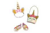 Lalki i akcesoria - Heless Doll Accessories Glitter Unicorn Set 30-34 cm - 2311