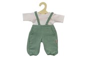Lalki i akcesoria - Heless Dolls Dungarees Green 35-45 cm - 2416