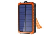 Powerbank - 4smarts Prepper solar power bank - Li-pol - 10.5 Watt Powerbank - Pomaranczowy - 12000 mAh - 456633