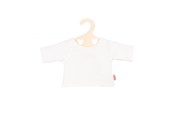 Lalki i akcesoria - Heless Doll T-Shirt White on Clothes Hanger size 35-45 cm - 2956