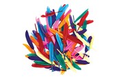 Artykuly Artystyczne & Rzemieslnicze - Colorations - Colored Duck Feathers 28.5 grams - CHDUCKOZ