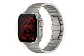Smartwatch - akcesoria - Just Mobile Titanium Watch Band for Apple Watch Ultra (1&2) with DLC coating - WB49-101TI