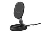 Telefon - Adapter i Ladowarka - Belkin BoostCharge Pro wireless charging stand - magnetic convertible with Qi2 - 15 Watt - WIA008btBK