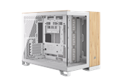 Obudowa komputerowa - Corsair 2500X - White/Bamboo - Obudowa komputerowa - Miditower - CC-9011288-WW