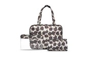 Lusterka kosmetyczne - Gillian Jones 3-piece cosmetic bag set - Palm print - 5713982011319