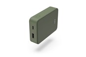 Powerbank - Hama Powerbank Colour 10 10000mAh USB-C+USB-A Green Powerbank - Zielony - 10000 mAh - 00201713