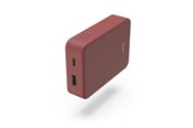 Powerbank - Hama Powerbank Colour 10 10000mAh USB-C+USB-A Red Powerbank - Czerwony - 10000 mAh - 00201714
