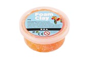Klocki konstrukcyjne - Foam Clay - Neon Orange 35gr. - 78928