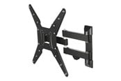 Uchwyty scienne, uchwyty AV i meble AV - Hama TV Wall Bracket Full Motion VESA up to 400x400 65" Black - Max 25 kg - recommended for 65" - 00220824