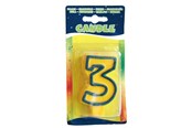 Zabawki - Folat BV Birthday candles Fun - 3 years - 07803